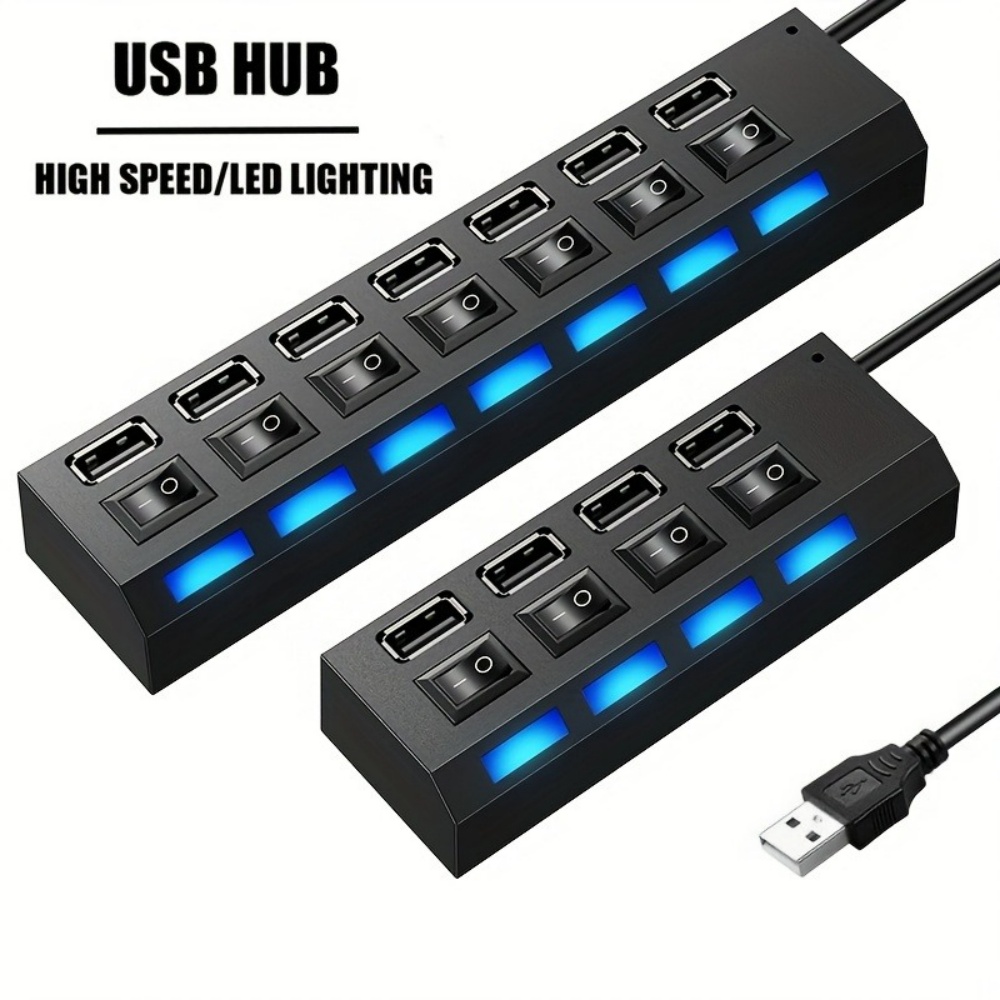 Laptop Accessories Hub - 4/7 Port USB 2.0 Hub High