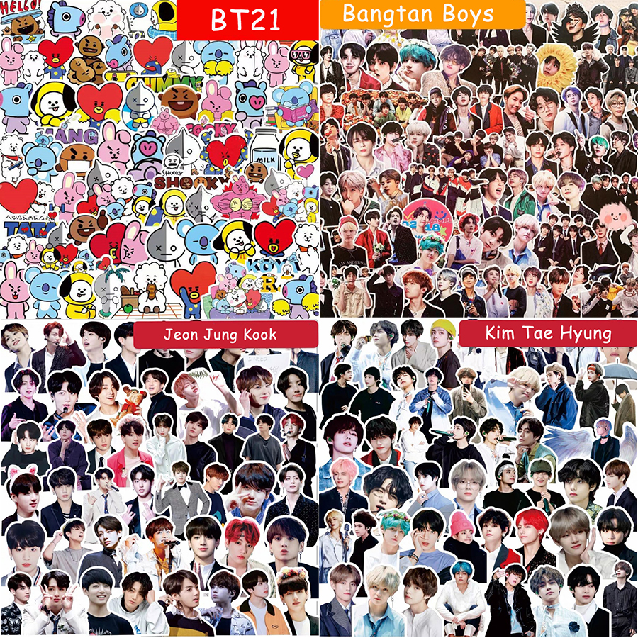 Laptop Accessories Case - BT21 stickers, celebrity peripheral decorations, can