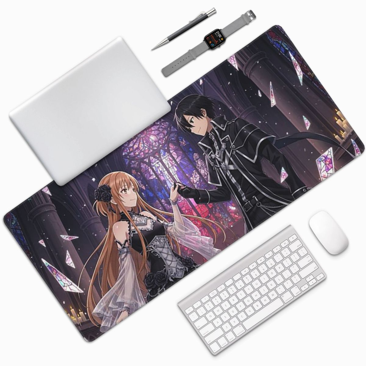 Large Mouse Pad Sword Art Onli - مراجعة Laptop Accessories Online وسعره