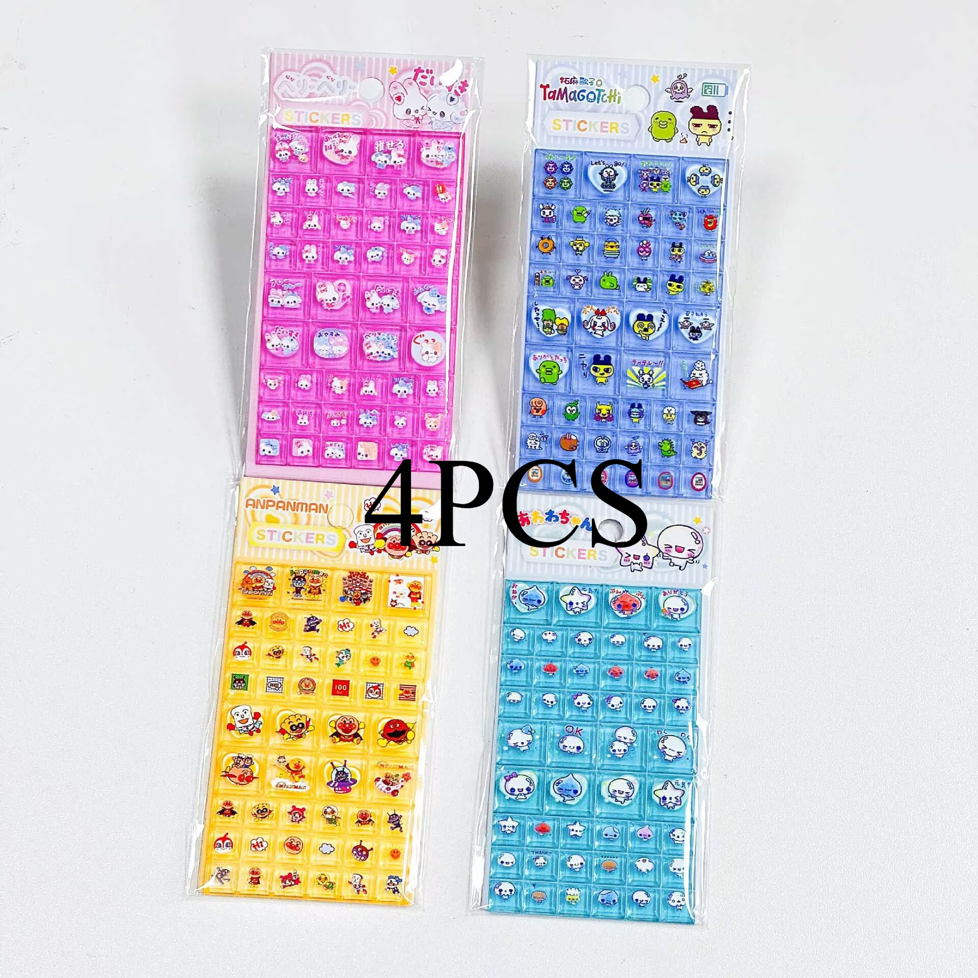 2/4p Solid Square Sticker Diy  - مراجعة Laptop Accessories Case وسعره