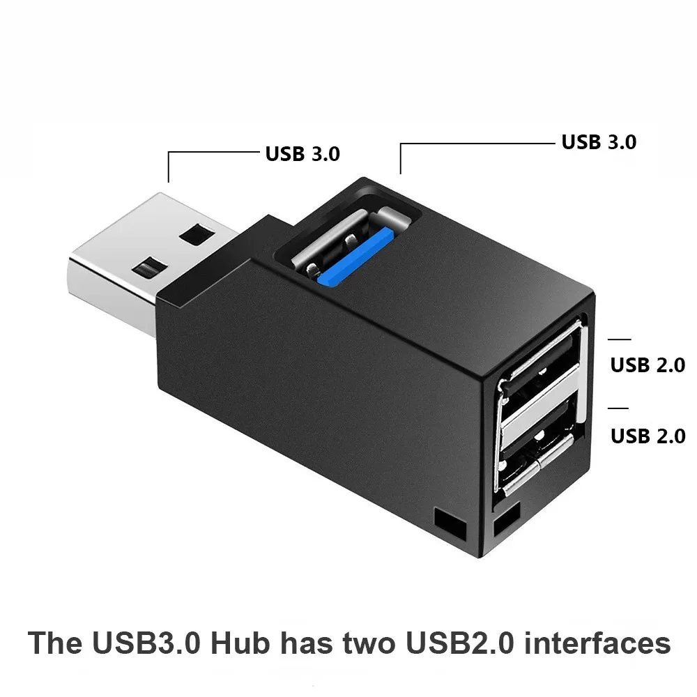 High Speed USB 3.0 HUB Adapter - مراجعة Laptop Accessories Hub وسعره
