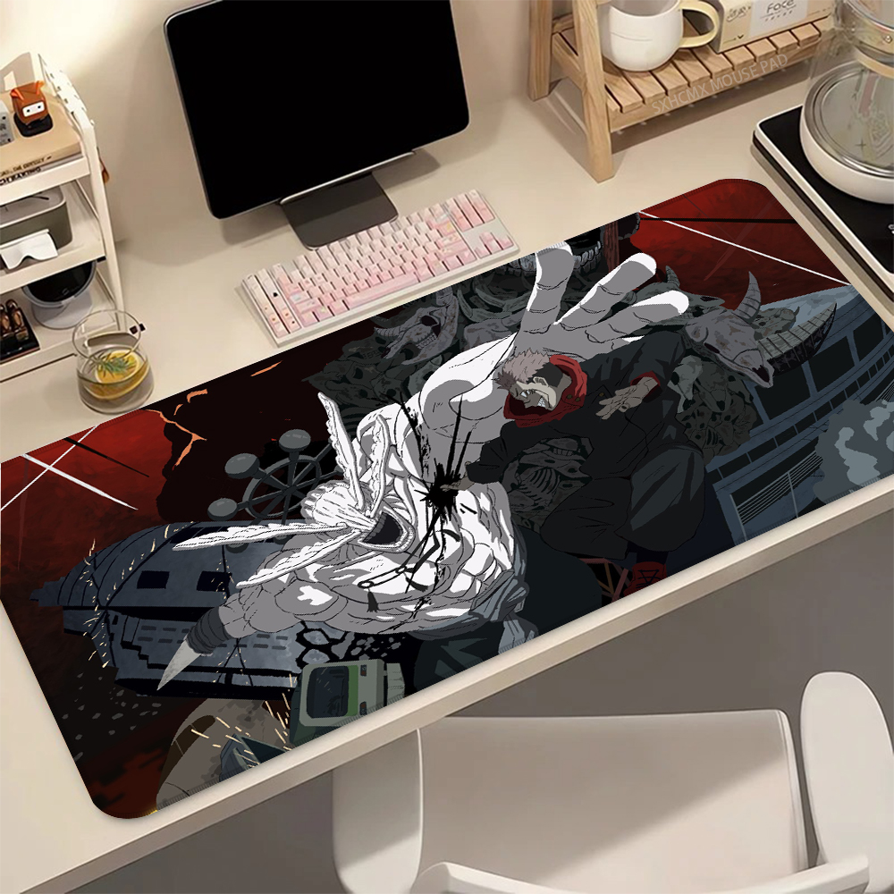 MahoRaga Mouse Pad Cartoon Ani - مراجعة Laptop Accessories Mouse وسعره