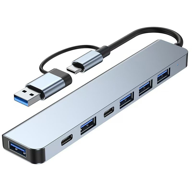 7 Ports USB A C Hub Concentrat - مراجعة Laptop Accessories For Programmers وسعره