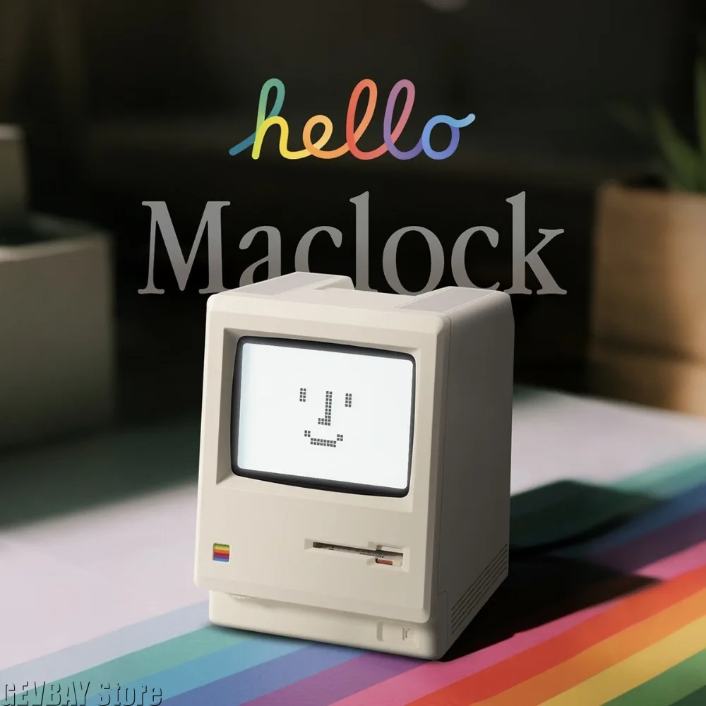 Maclock Retro Alarm Clock Crea - مراجعة Laptop Accessories Gadgets وسعره