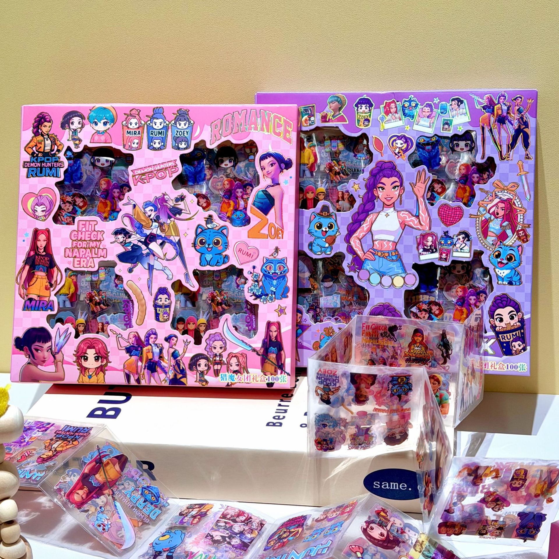 100pcs/set Anime Cartoon Anime - مراجعة Laptop Accessories Kit وسعره
