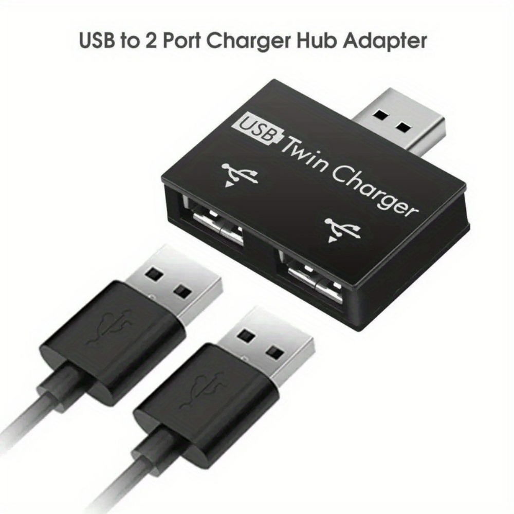 USB2.0 Splitter 1 Male To 2 Po - مراجعة Laptop Accessories Hub وسعره