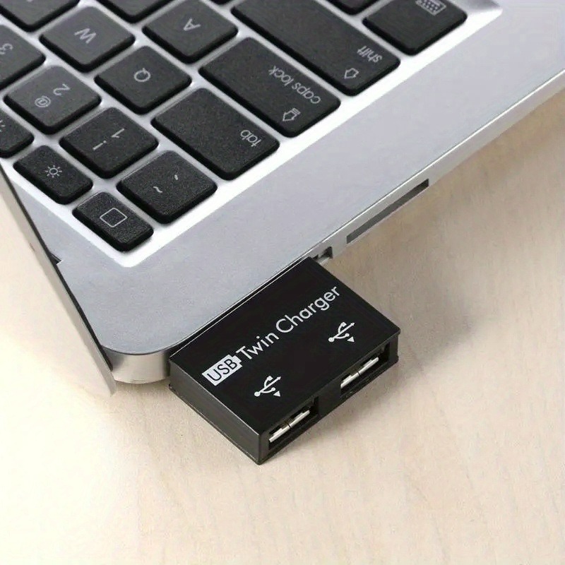USB2.0 Splitter 1 Male To 2 Po - مراجعة Laptop Accessories Hub وسعره