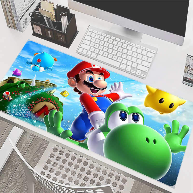 90x40cm Mouse Pad M-Mario Anim - مراجعة Laptop Accessories For Programmers وسعره