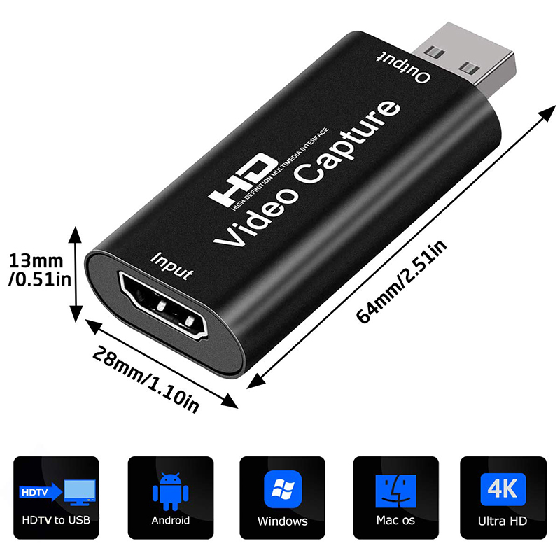 USB 2.0 Video Capture Card HD  - مراجعة Monitor Portable Usb وسعره