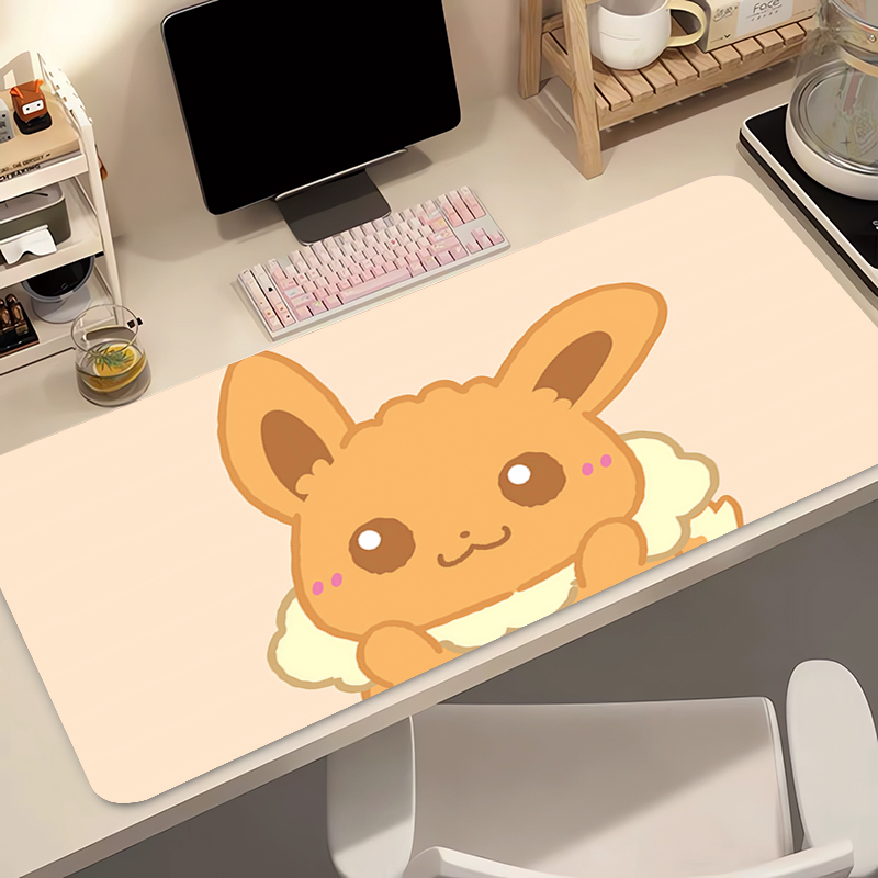 Anime Mouse Pad Pokemon Eevee  - مراجعة Laptop Accessories Mouse وسعره
