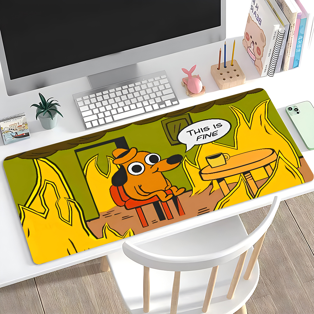 This Is Fine Dog Dachshund Mou - مراجعة Laptop Accessories Mouse وسعره