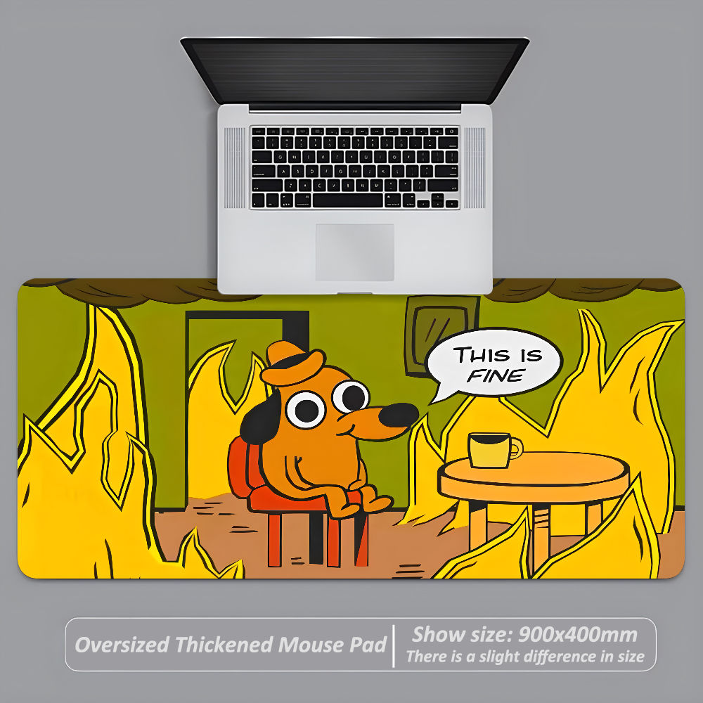 This Is Fine Dog Dachshund Mou - مراجعة Laptop Accessories Mouse وسعره