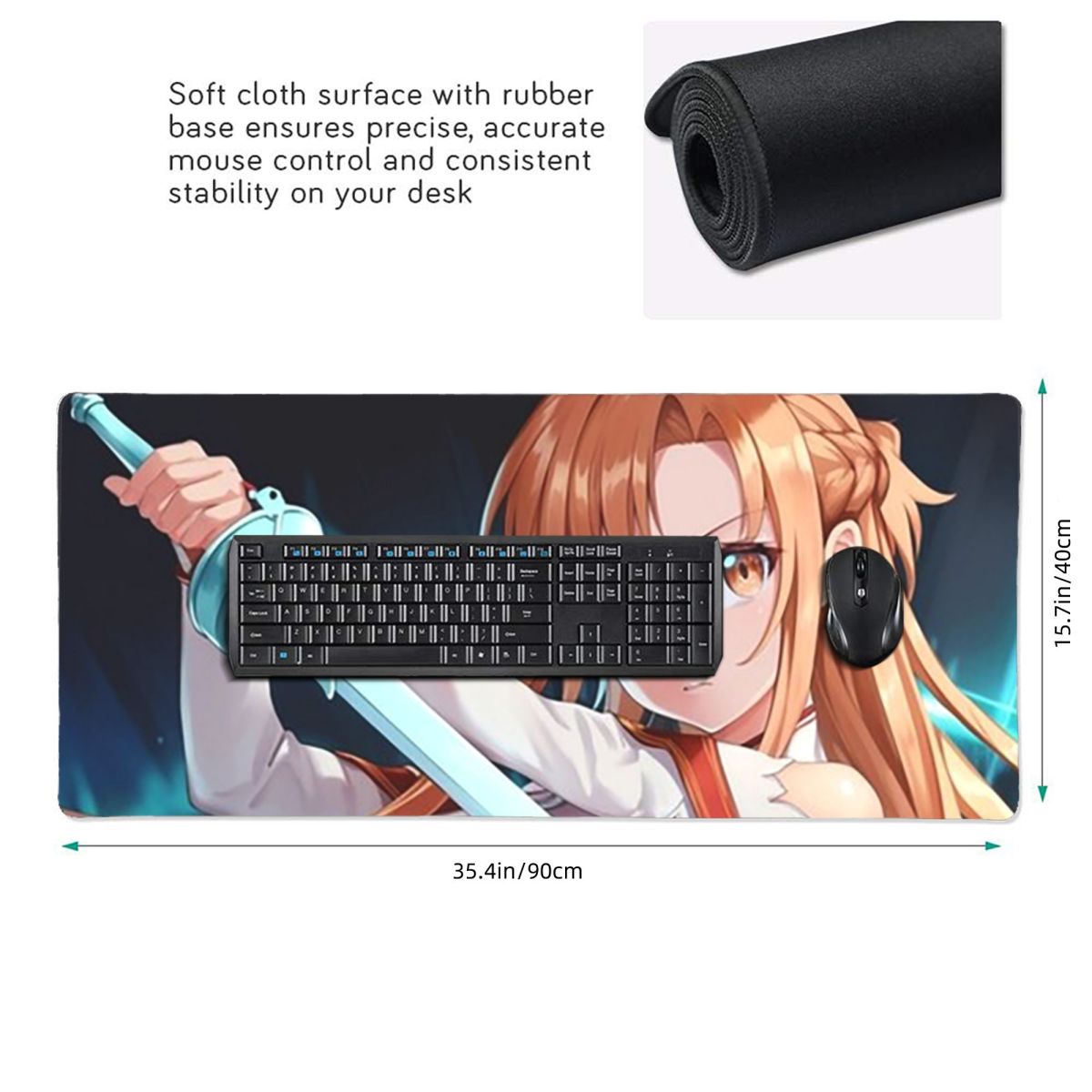 Sword Art Online Yuuki Asuna A - مراجعة Laptop Accessories Online وسعره