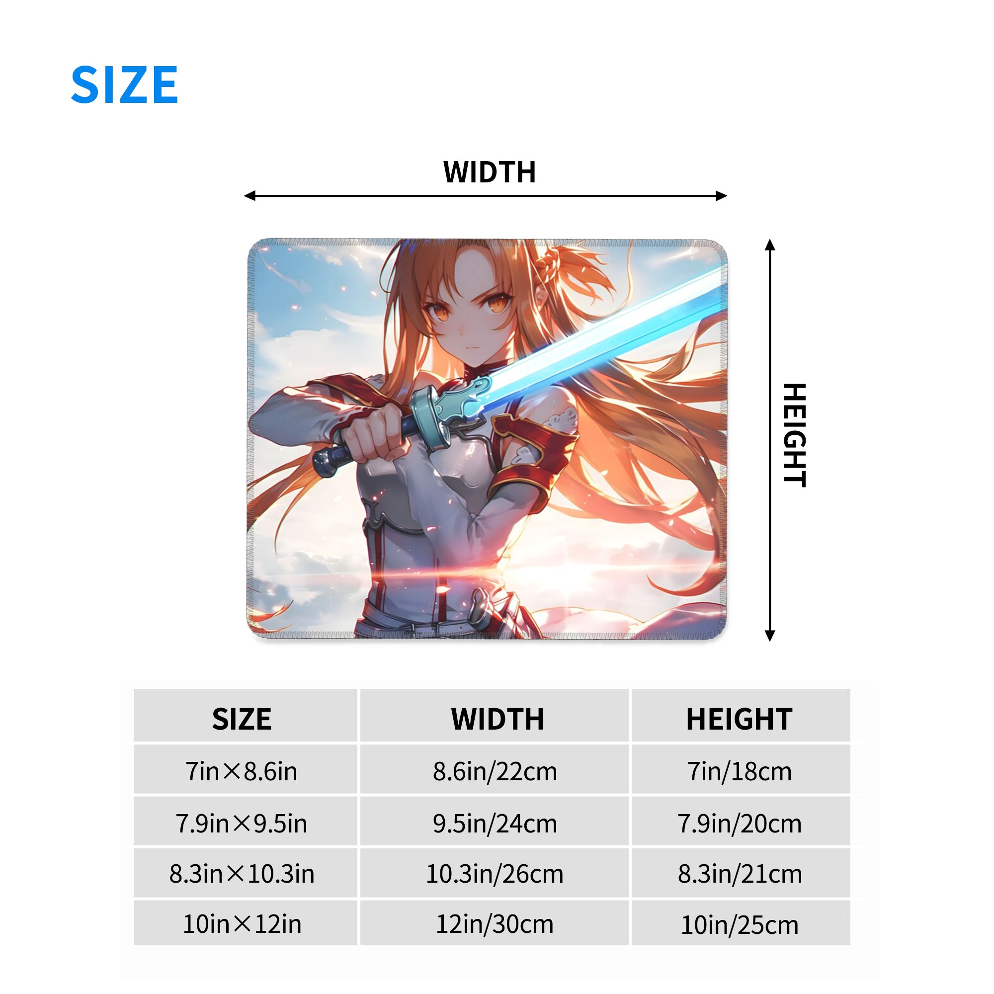 Sword Art Online Yuuki Asuna A - مراجعة Laptop Accessories Online وسعره
