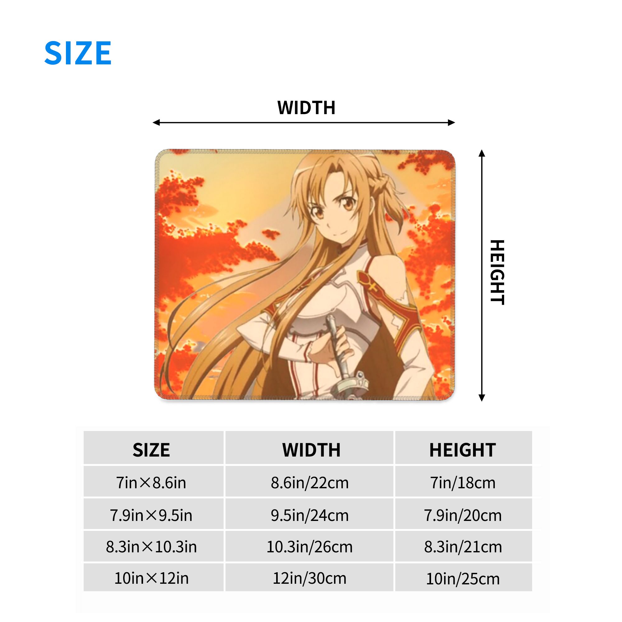 Sword Art Online Yuuki Asuna A - مراجعة Laptop Accessories Online وسعره