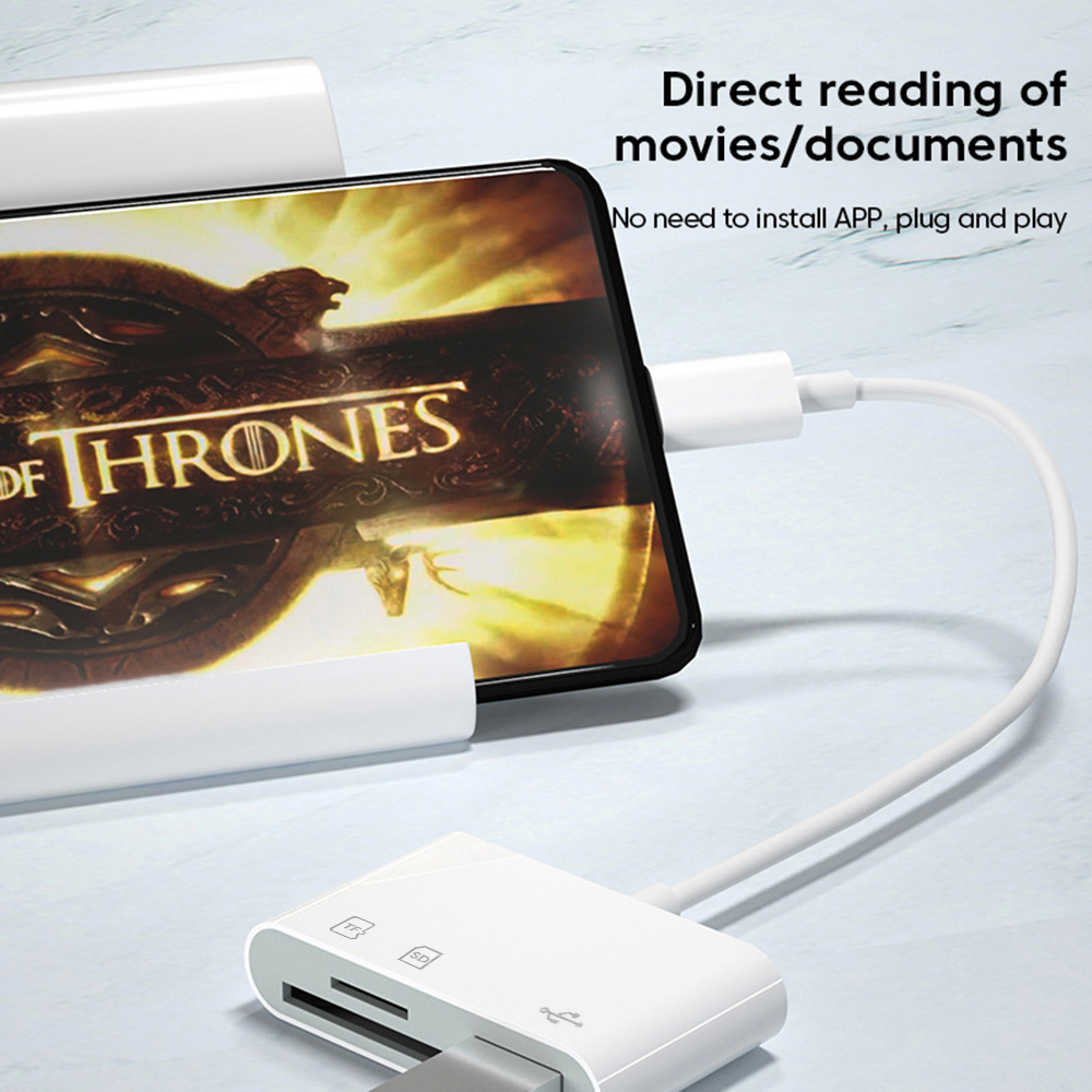 3 in 1 Type C OTG Card Reader  - مراجعة Laptop Accessories For Programmers وسعره