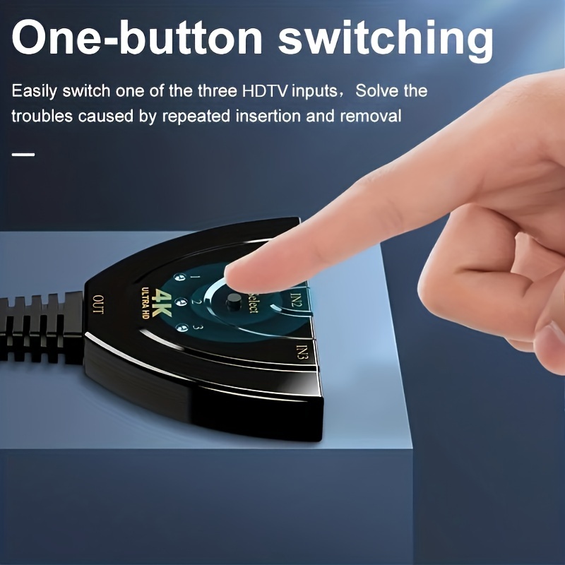 4K*2K 3 Port HDTV-compatible S - مراجعة Laptop Accessories Hub وسعره
