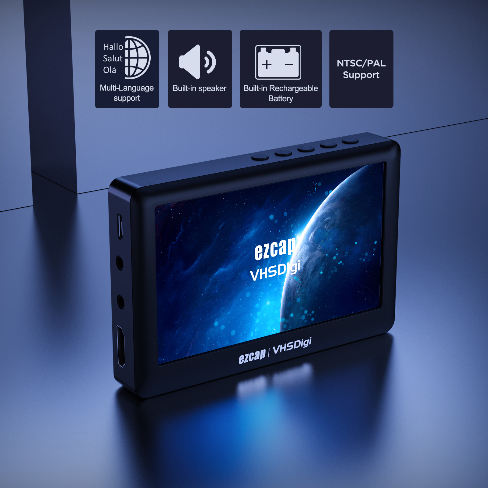 ezcap180 AV Recorder Video Aud - مراجعة Monitor Portable Usb وسعره