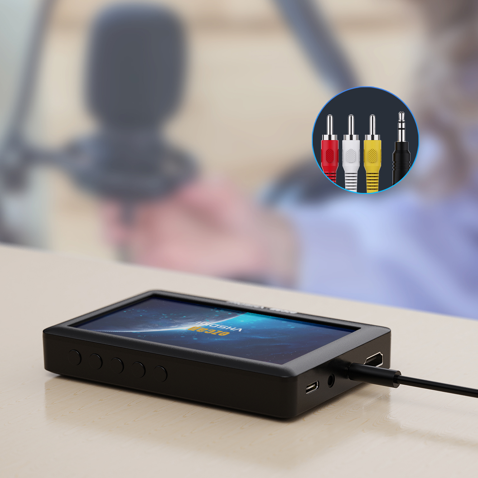 ezcap180 AV Recorder Video Aud - مراجعة Monitor Portable Usb وسعره