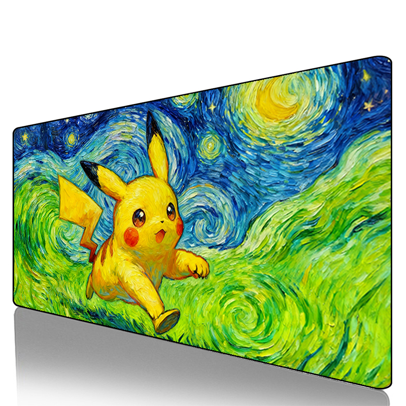 Mouse Pad Pokemon Pikachu Geng - مراجعة Laptop Accessories Mouse وسعره