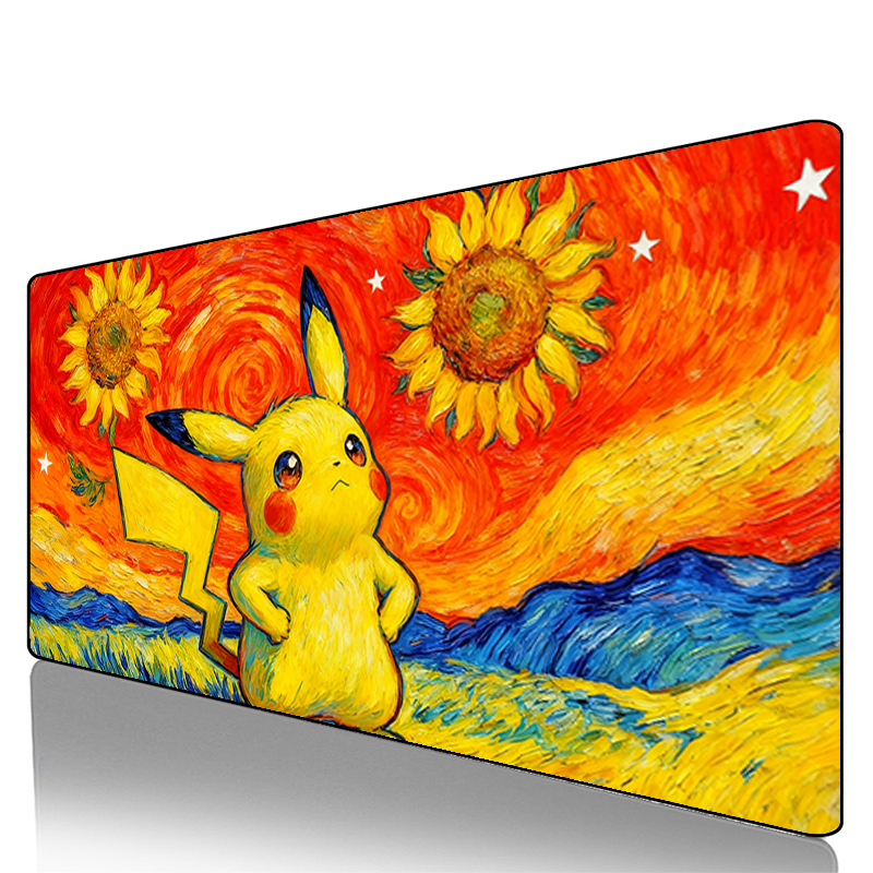 Mouse Pad Pokemon Pikachu Geng - مراجعة Laptop Accessories Mouse وسعره