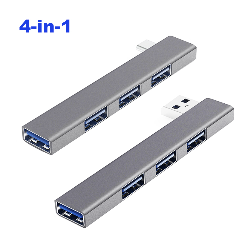 4 in 1 USB 3.0 Hub Type C 3.1  - مراجعة Laptop Accessories Hub وسعره