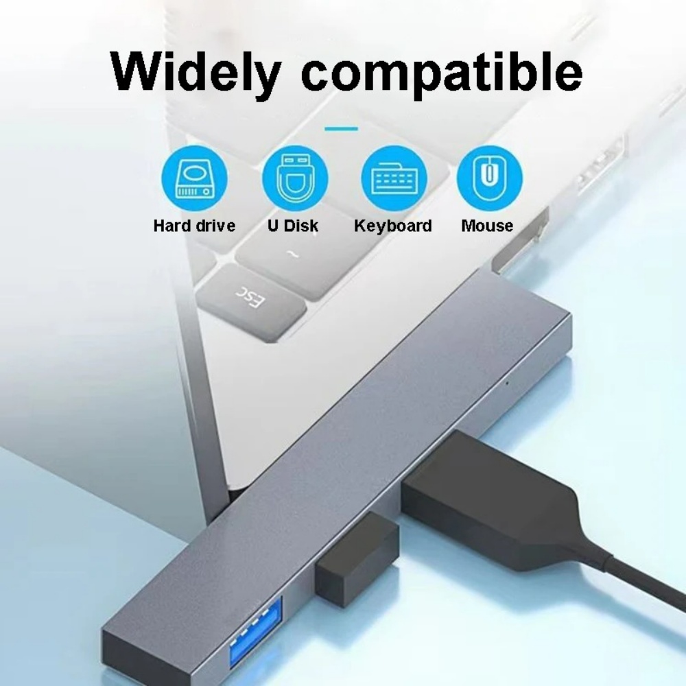 4 in 1 USB 3.0 Hub Type C 3.1  - مراجعة Laptop Accessories Hub وسعره