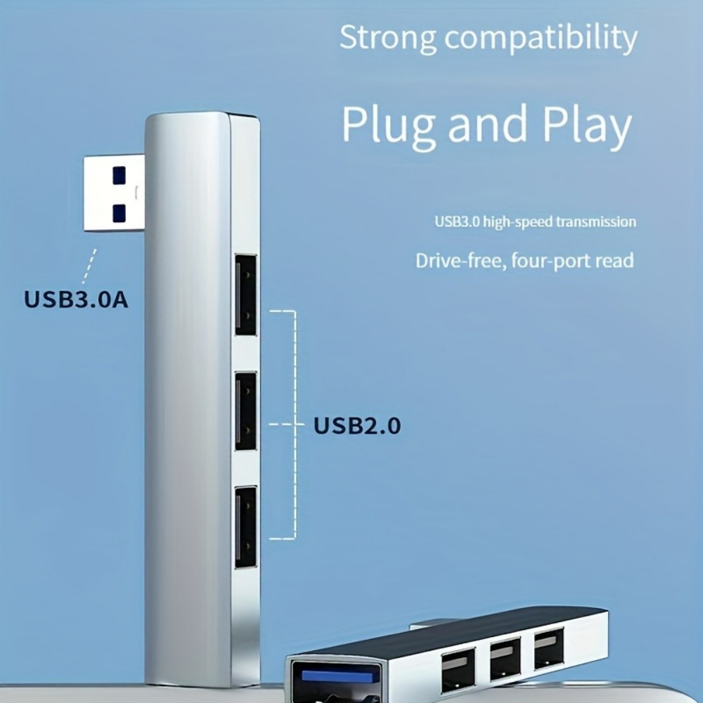 4 in 1 USB 3.0 Hub Type C 3.1  - مراجعة Laptop Accessories Hub وسعره