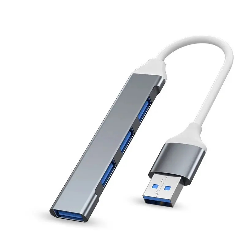 1/3pcs 4 Ports USB Hub 3.0 Ext - مراجعة Laptop Accessories Hub وسعره