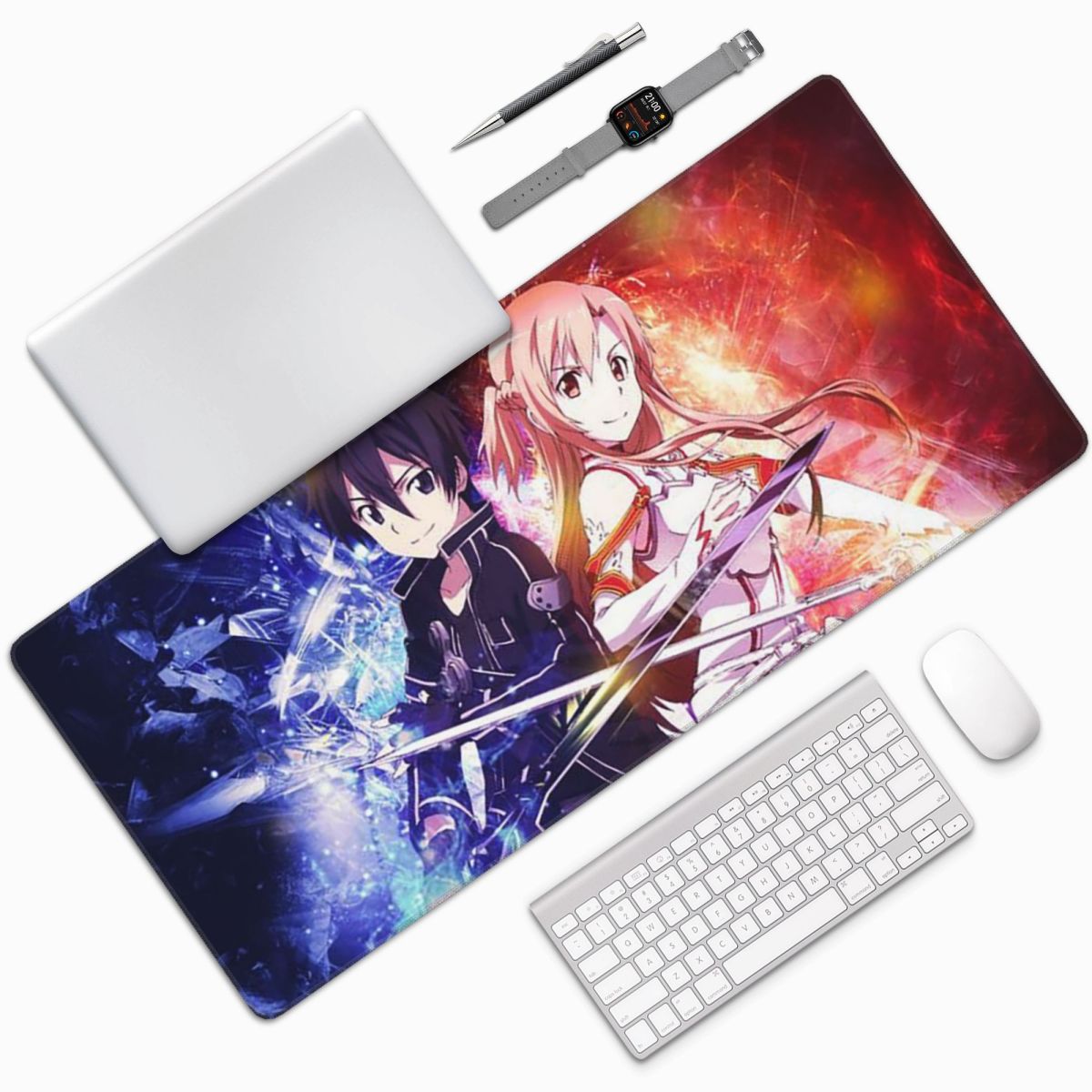 Large Mouse Pad Sword Art Onli - مراجعة Laptop Accessories Online وسعره