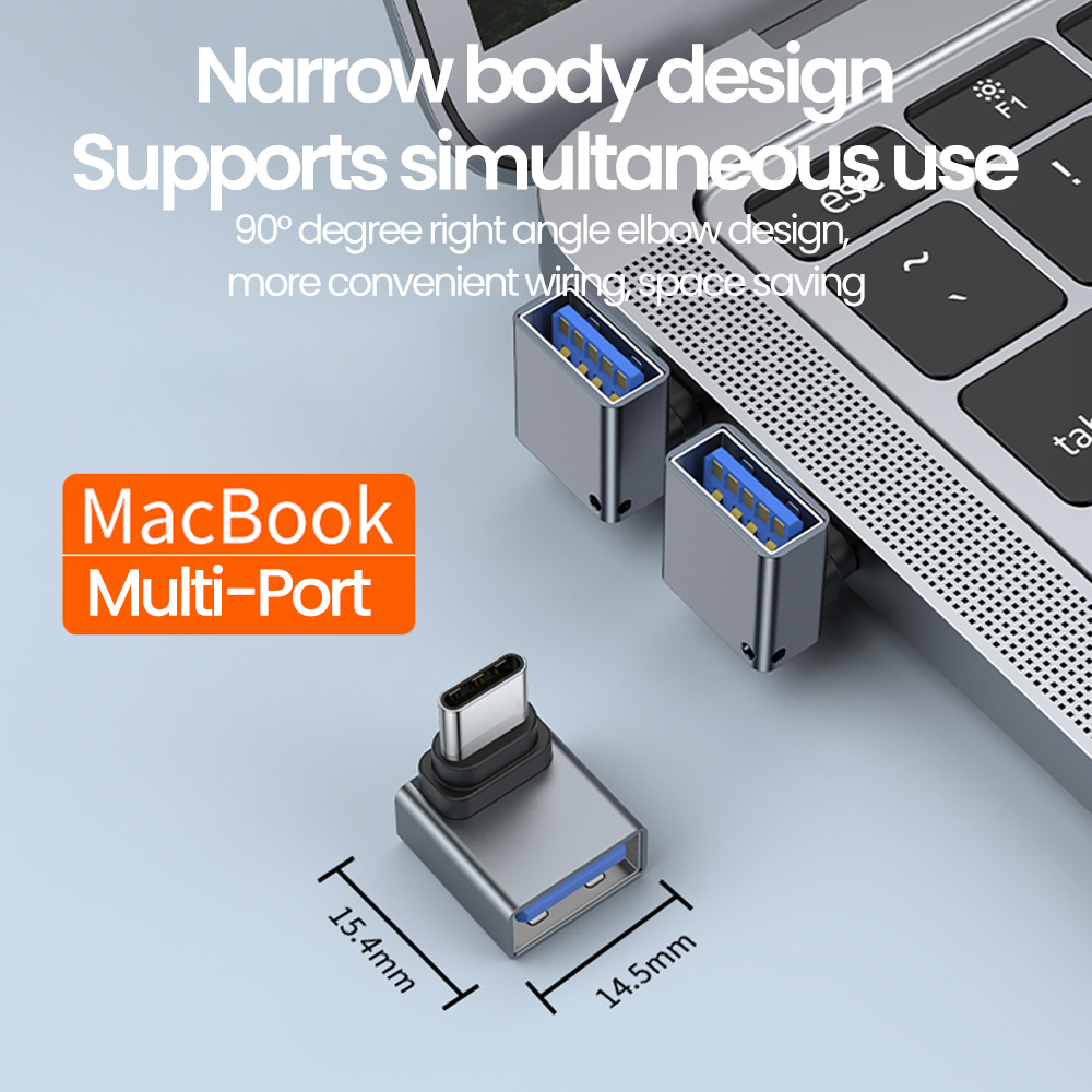 Type C to USB3.0 Adapter Right - مراجعة Laptop Accessories For Programmers وسعره