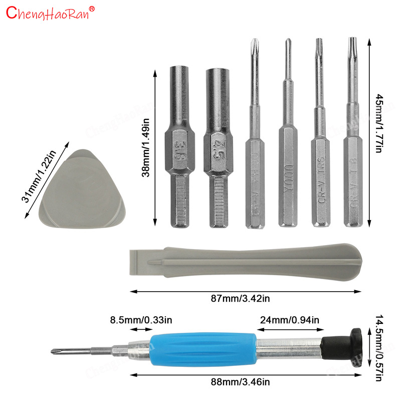1Set Screwdriver Set 9+n1 Repa - مراجعة Laptop Accessories Kit وسعره