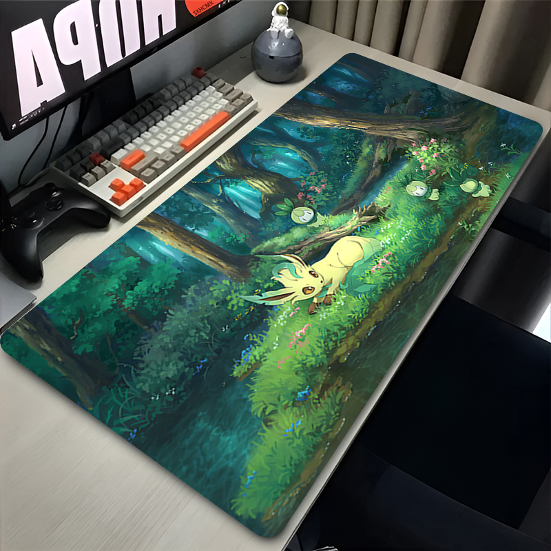 Mouse Pad Gamer P-pokemon Leaf - مراجعة Laptop Accessories For Office وسعره