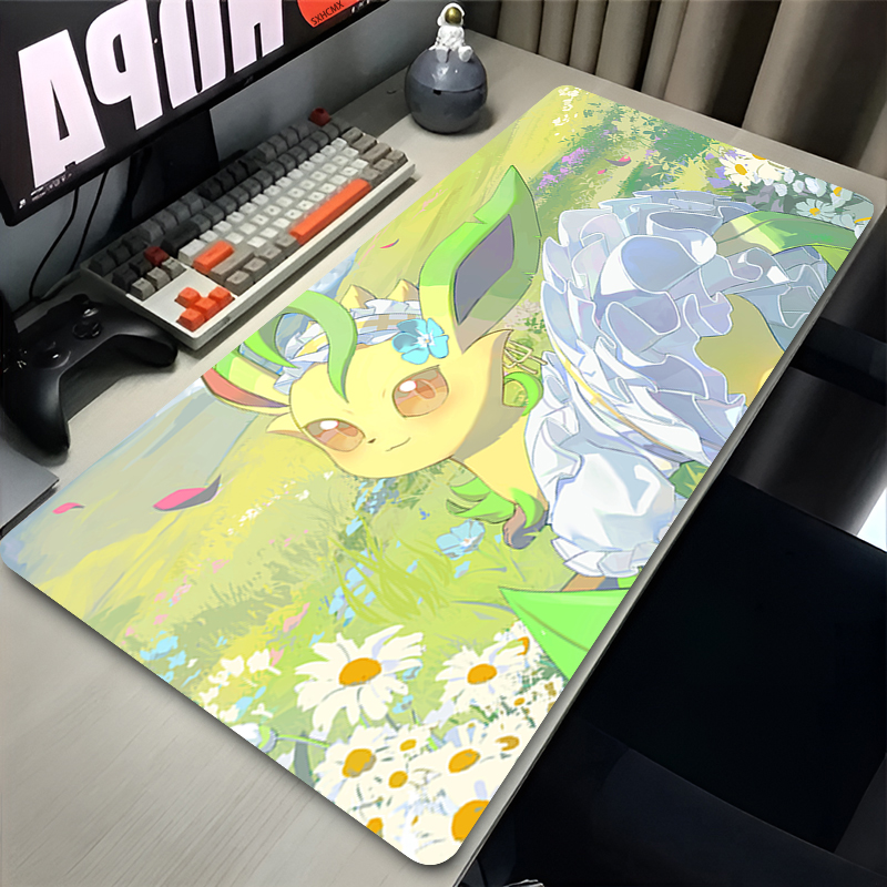 Mouse Pad Gamer P-pokemon Leaf - مراجعة Laptop Accessories For Office وسعره