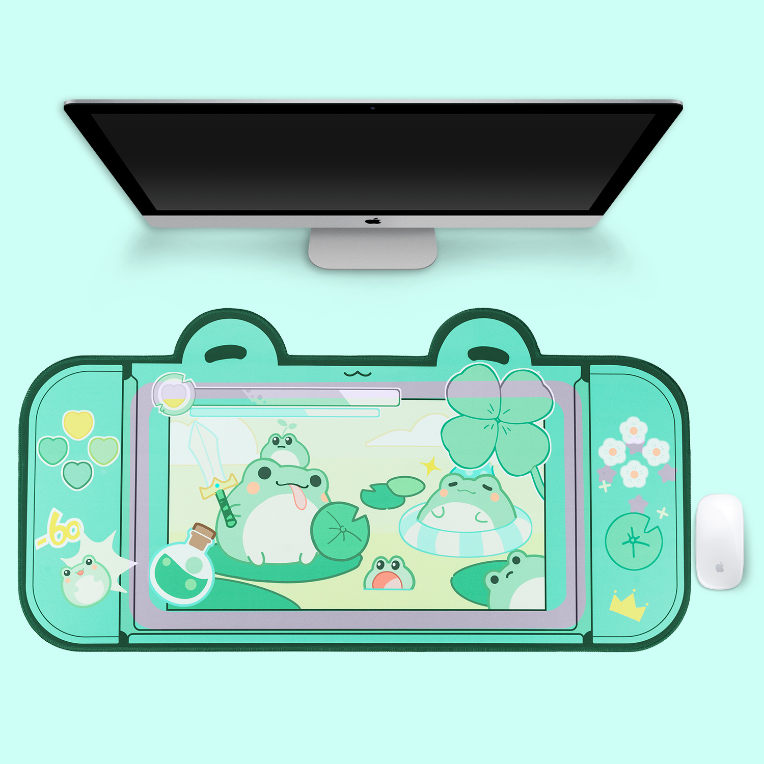 Extra Large Kawaii Gaming Mous - مراجعة Laptop Accessories Mouse وسعره