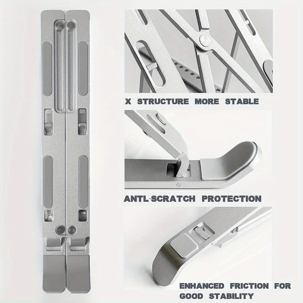 Adjustable Aluminum Laptop Sta - مراجعة Laptop Accessories Gadgets وسعره