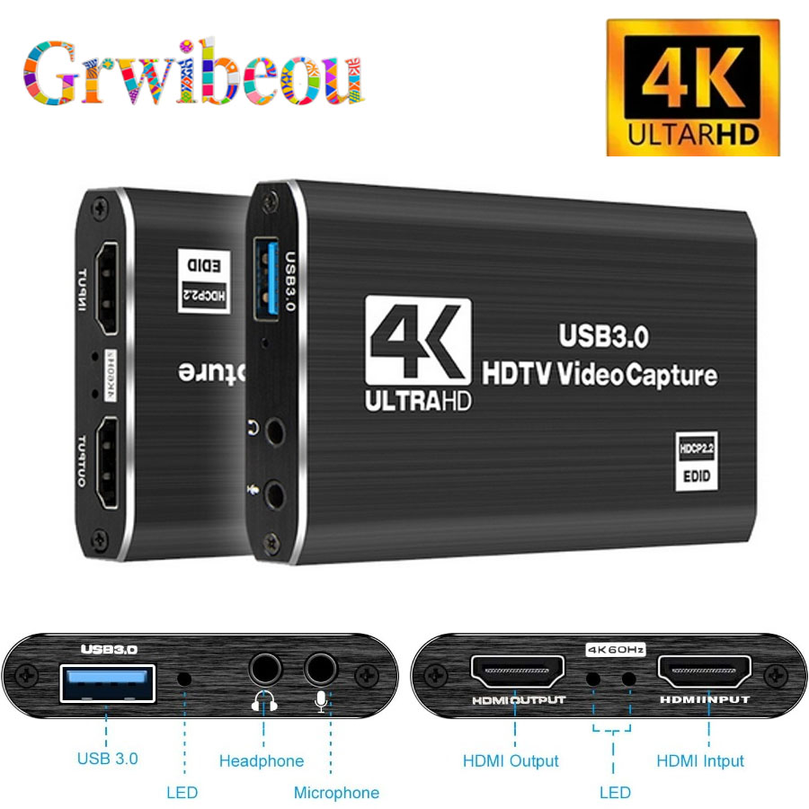 4K USB 3.0 Video Capture Card  - مراجعة Monitor Portable Usb وسعره