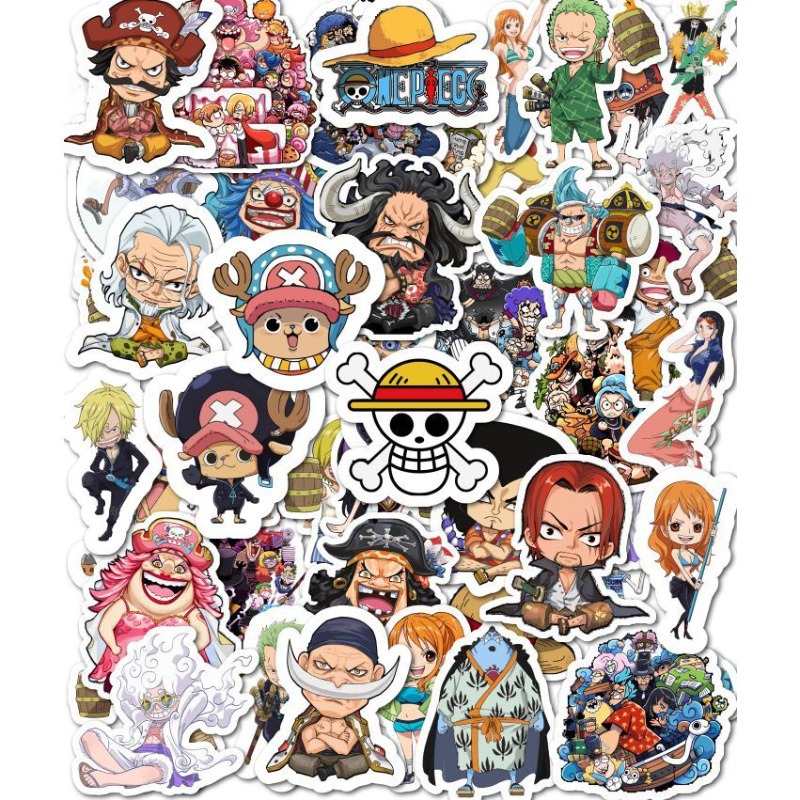 Cartoon anime One Piece notebo - مراجعة Laptop Accessories Kit وسعره