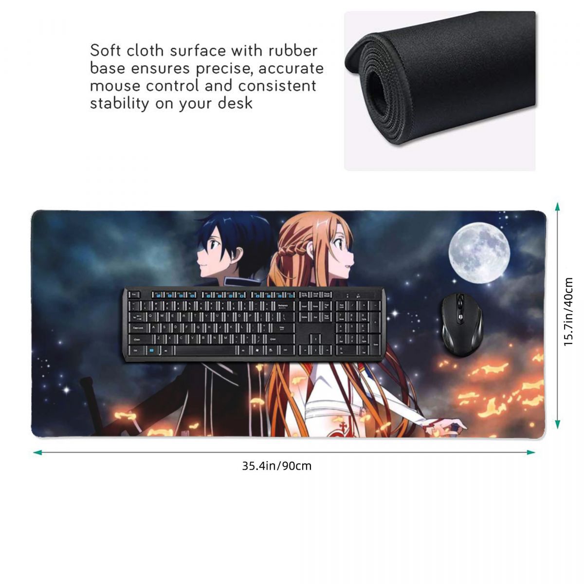 Sword Art Online Yuuki Asuna A - مراجعة Laptop Accessories Online وسعره