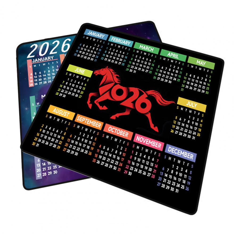 2026 Calendar Mouse Pad Waterp - مراجعة Laptop Accessories Mouse وسعره
