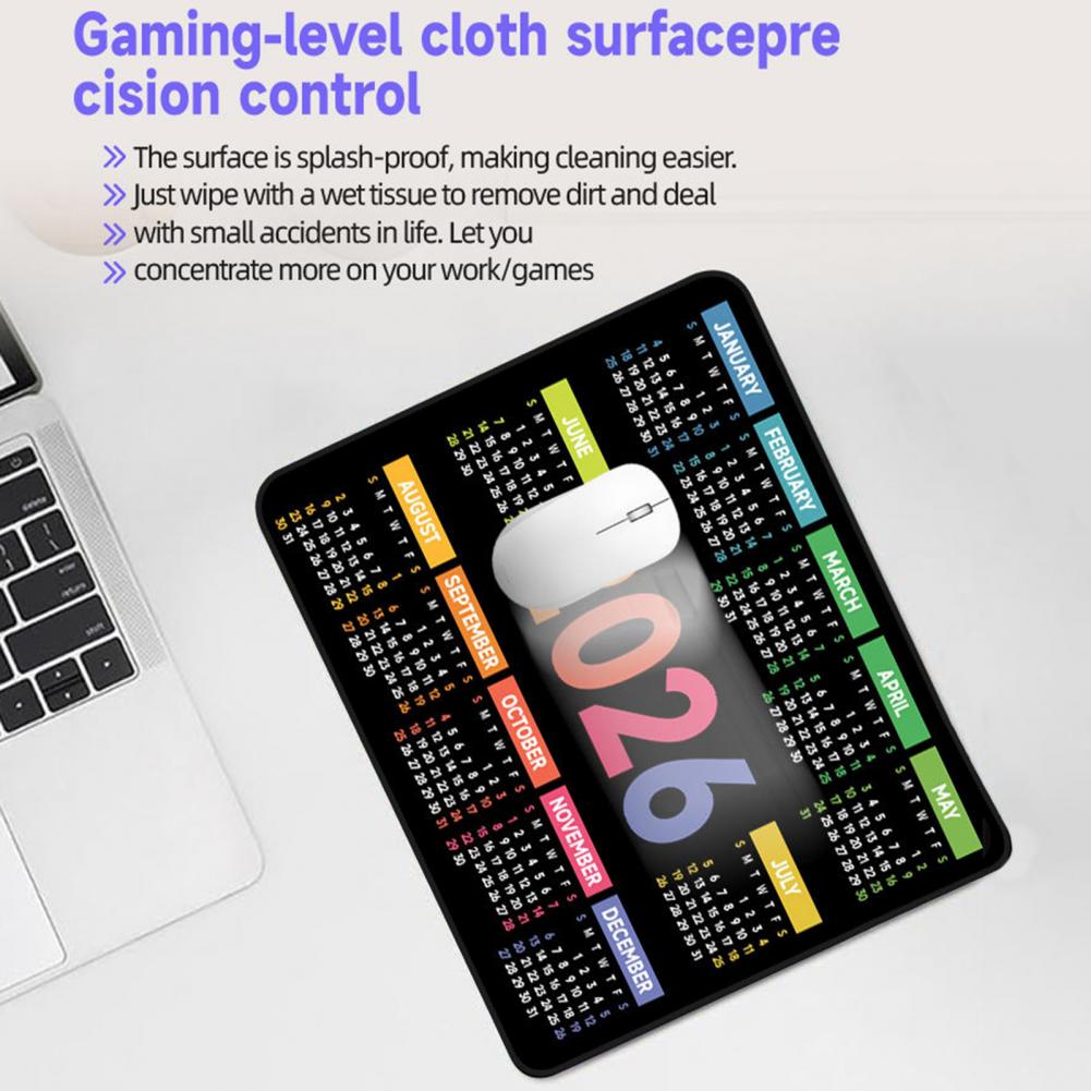 2026 Calendar Mouse Pad Waterp - مراجعة Laptop Accessories Mouse وسعره