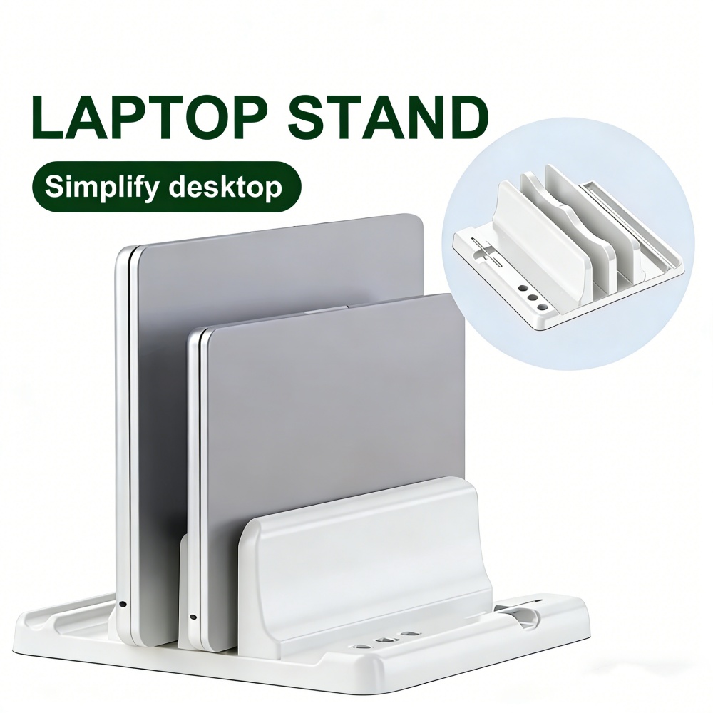 Adjustable Laptop Stand Vertic - مراجعة Laptop Accessories Gadgets وسعره