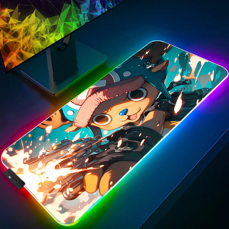 RGB Mouse Pad one piece Tony T - مراجعة Laptop Accessories Mouse وسعره