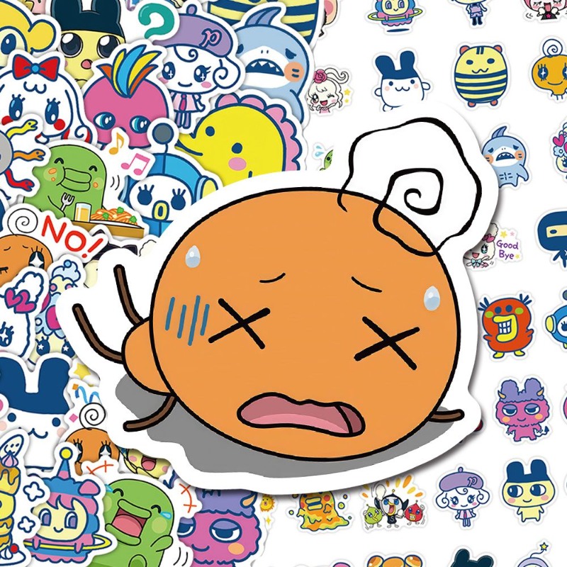 Japanese Tamagotchi Stickers E - مراجعة Laptop Accessories Case وسعره