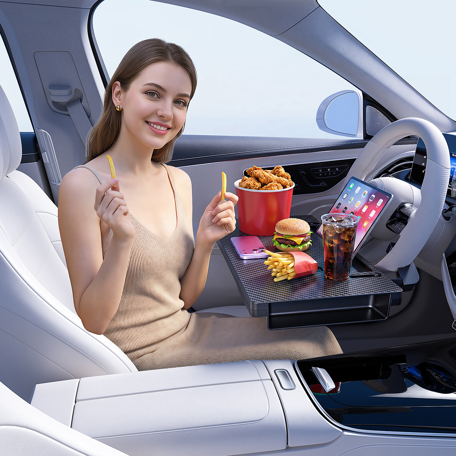 High-Grade Universal Car Steer - مراجعة Laptop Accessories For Office وسعره
