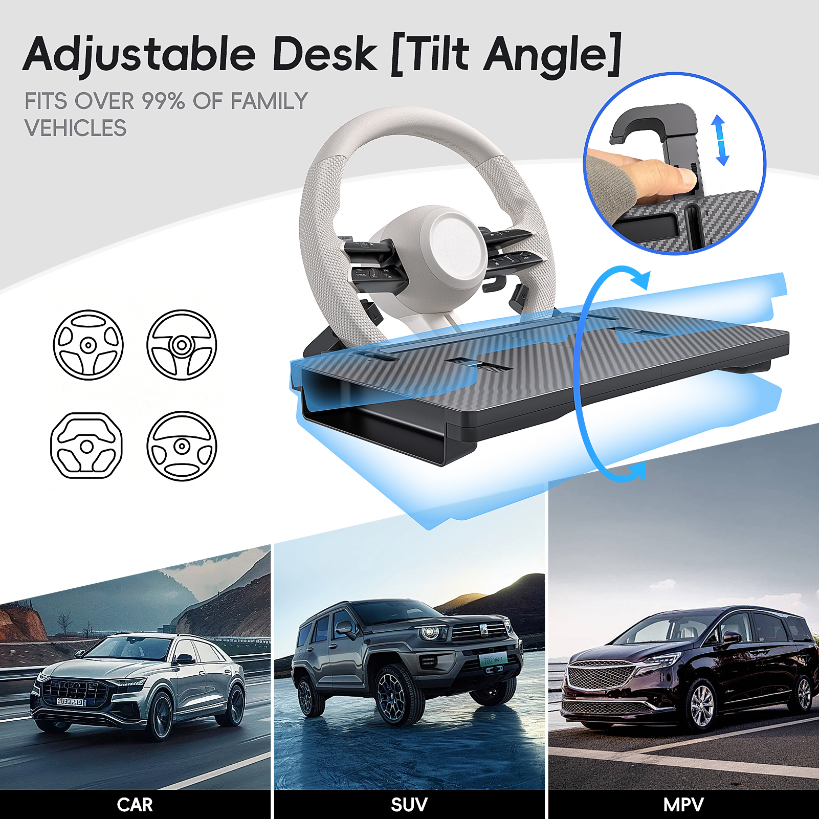 High-Grade Universal Car Steer - مراجعة Laptop Accessories For Office وسعره