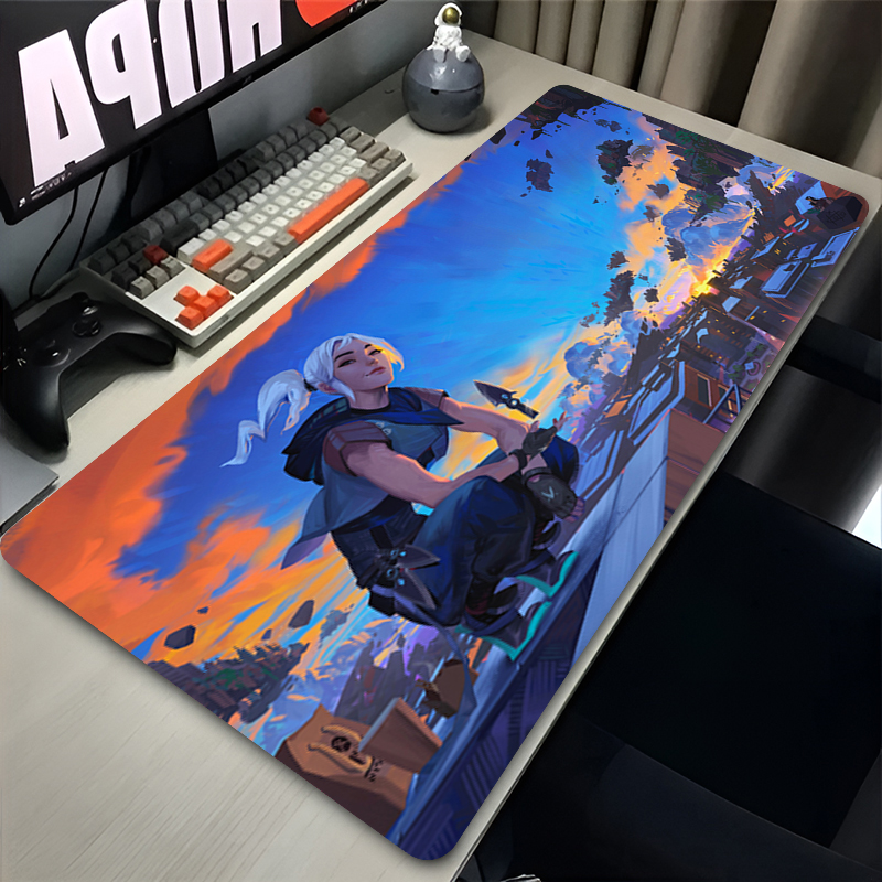 Mouse Pad Hot Game Valorant Je - مراجعة Laptop Accessories For Office وسعره