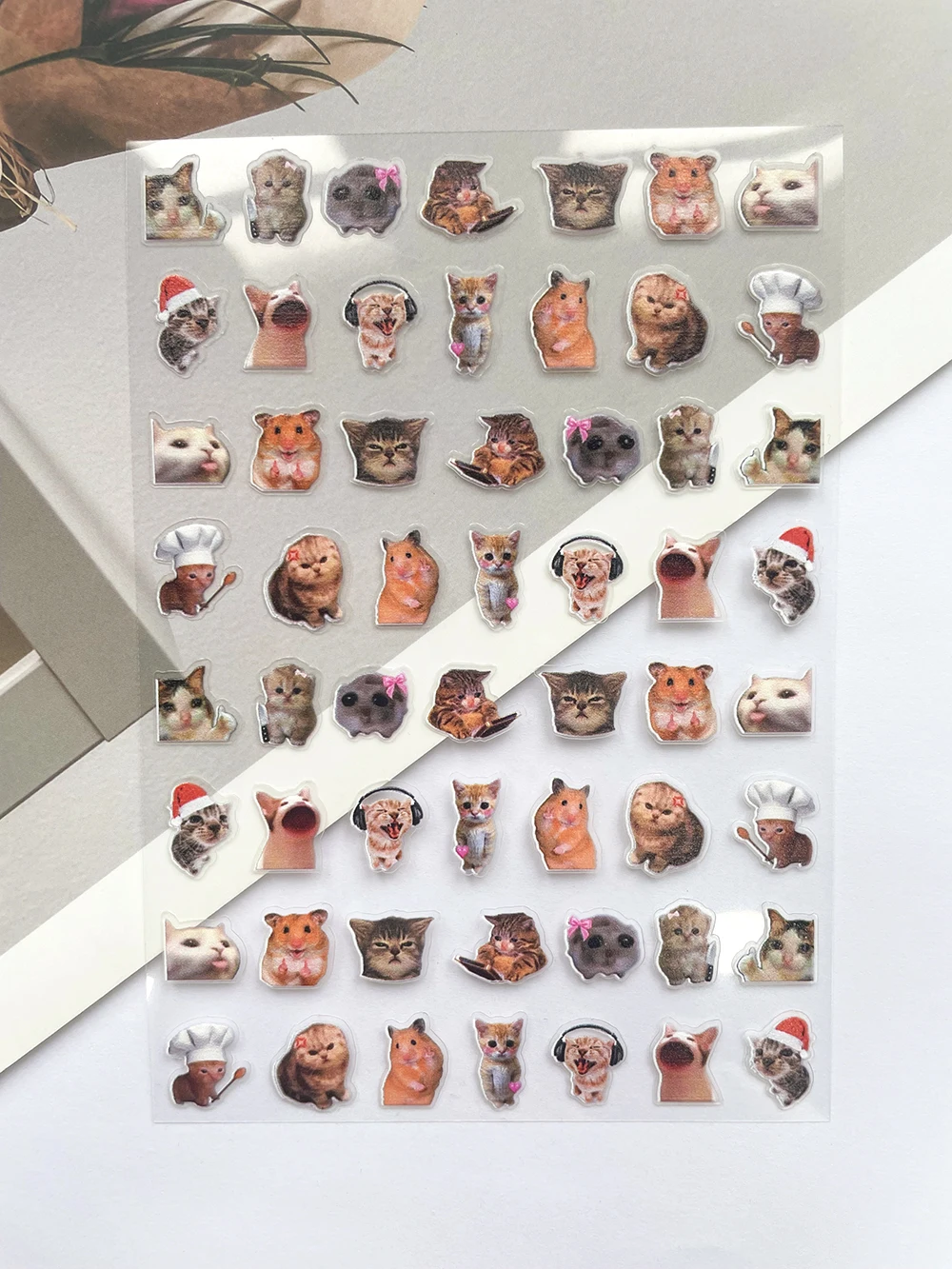 Mini Pvc Funny Cat Poster Good - مراجعة Laptop Accessories Case وسعره