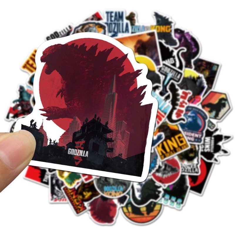 50pcs/set Movies Godzilla Vs.  - مراجعة Laptop Accessories Kit وسعره