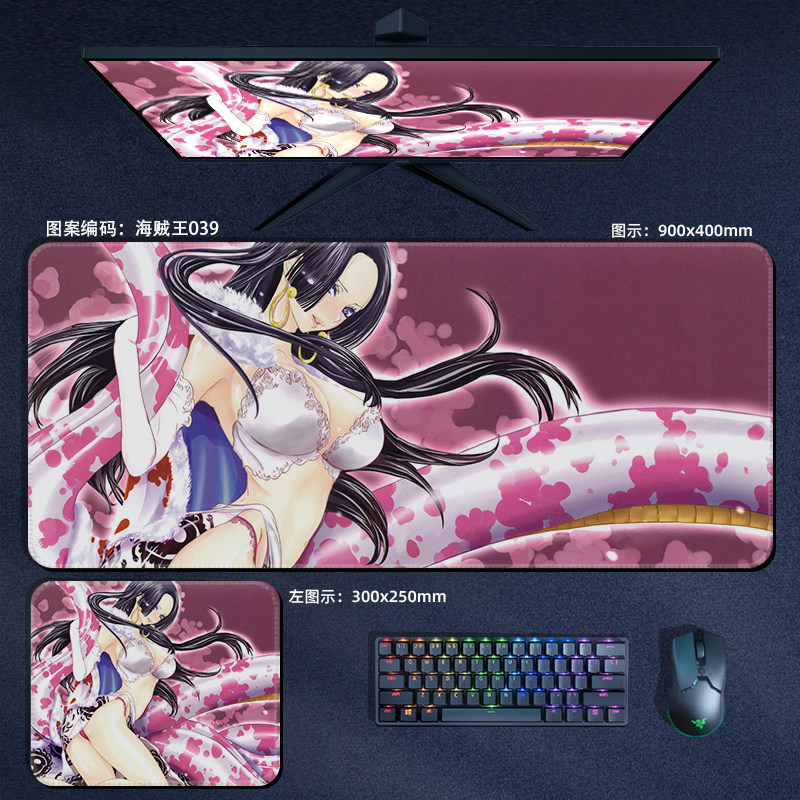 Anime ONE PIECE Leather Mouse  - مراجعة Laptop Accessories Mouse وسعره